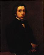 Edgar Degas Self-Portrait oil on canvas